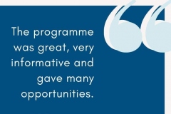 Impressions from the Manager Training Programme with Georgia