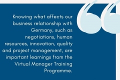 Impressions from the Manager Training Programme with Iran