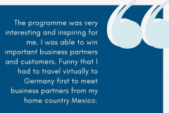 Impressions from the Manager Training Programme with Mexico