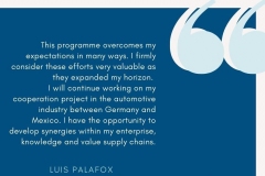 Impressions from the Manager Training Programme with Mexico