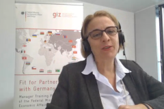 Anne Jach-Kemps, Head of the Manager Training Programme, Deutsche Gesellschaft für Internationale Zusammenarbeit (GIZ) GmbH
