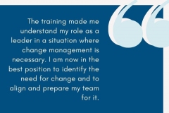 Impressions from the Manager Training Programme with South Africa