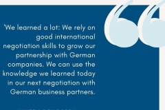 Impressions from the Manager Training Programme with Tunisia