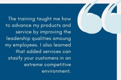 Impressions from the Manager Training Programme with Tunisia