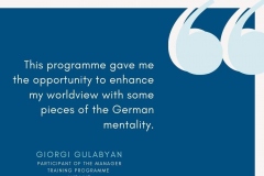 Impressions from the Manager Training Programme with Ukraine