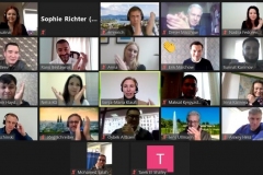 Impressions from the virtual Manager Training Programme