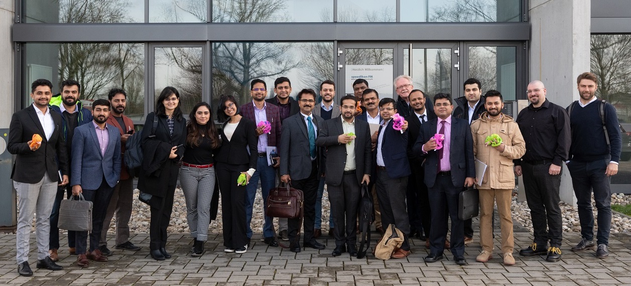 Group visit at Wiritec