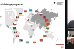 Work meeting with training centres of the Manager Training Programme
